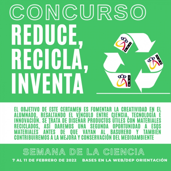Concurso Reduce, Recicle, Inventa