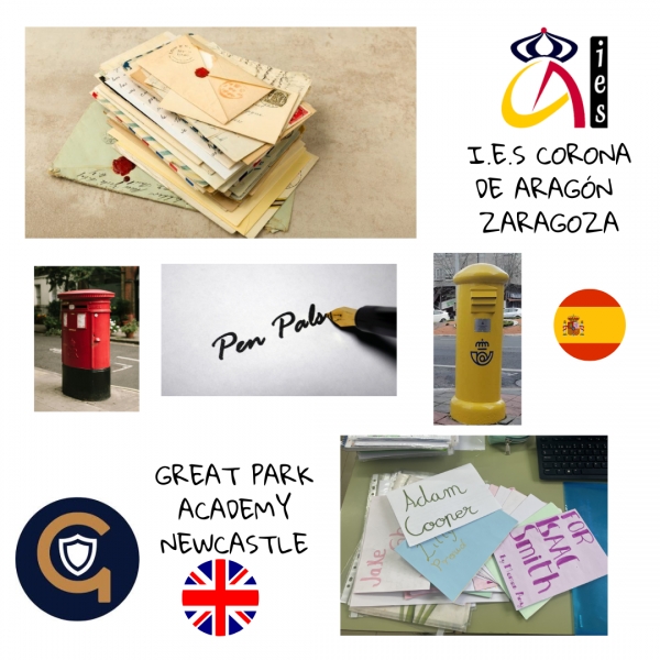 INTERCAMBIO DE CARTAS CON ALUMNADO INGLÉS