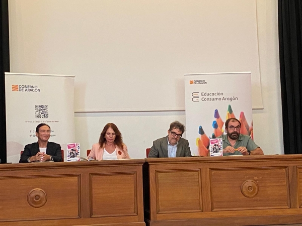 Presentación del Programa de educación para el consumidor en Aragón 2026-2027 del Gobierno de Aragón