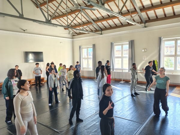 Visita al Conservatorio Municipal Profesional de Danza de Zaragoza.