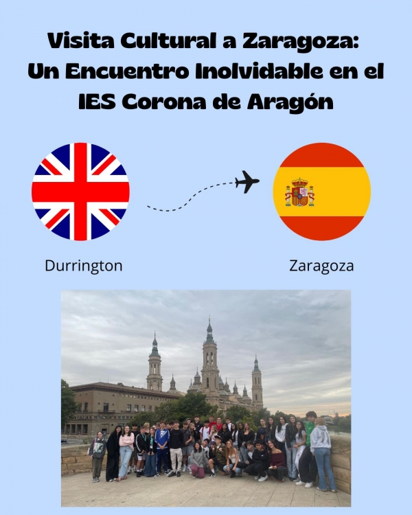 Visita Cultural a Zaragoza: Un Encuentro Inolvidable en el IES Corona de Aragón